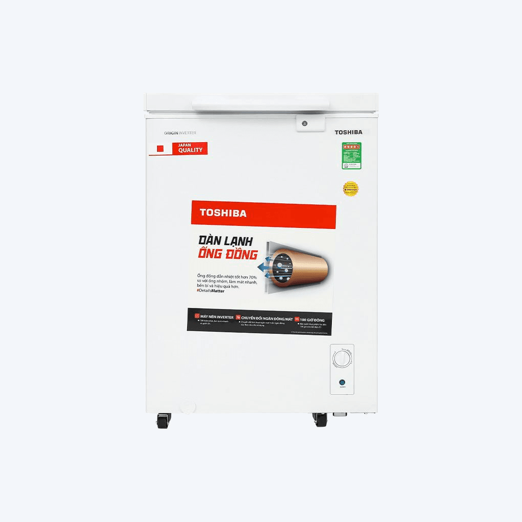 Tủ đông Toshiba Inverter 143 lít GR-RC185CM-PMV(01)